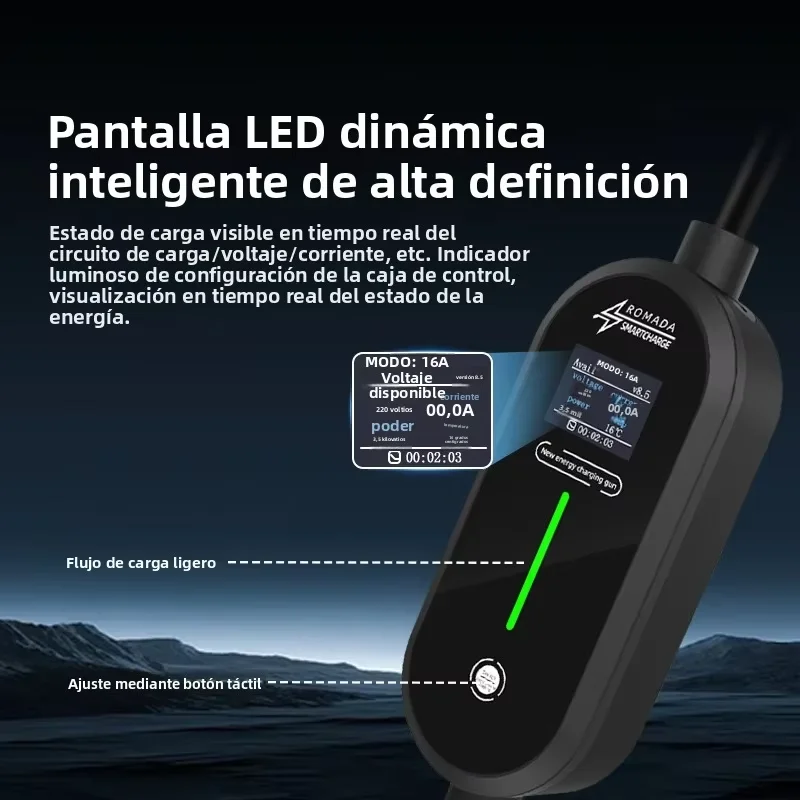 ROMADA 7KW 32A EV Portable Cha - Ev Charger Adapter recension och pris